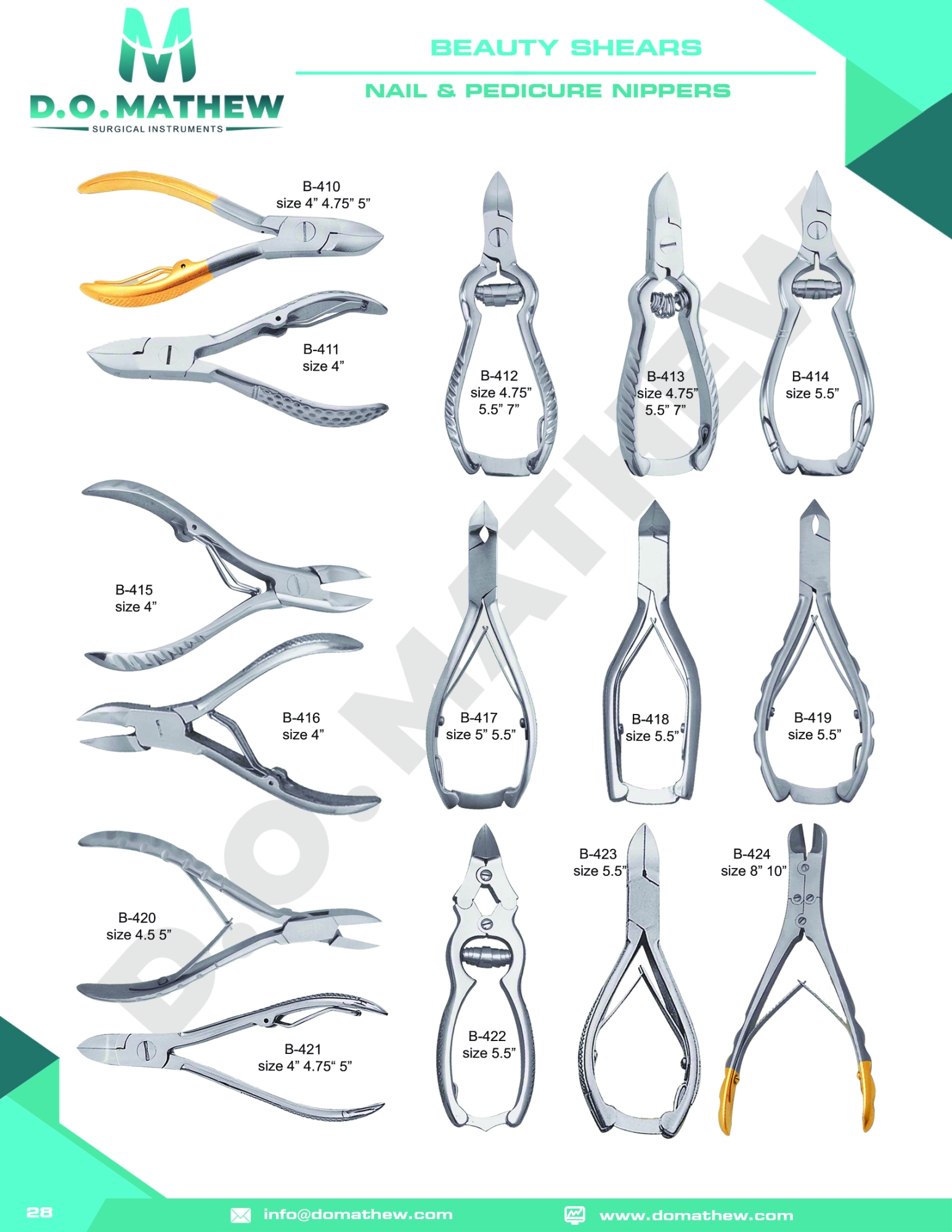 Nail & Pedicure Nippers